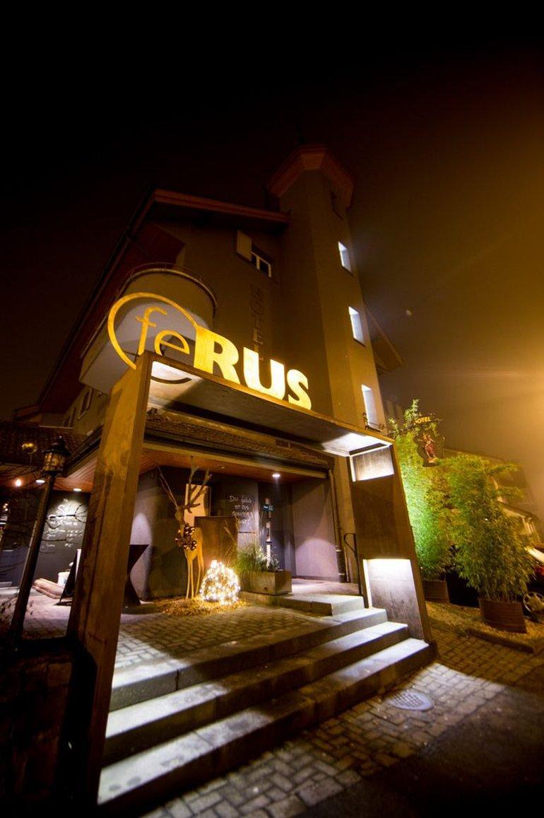 Ferus Hotel Rothenburg Esterno foto