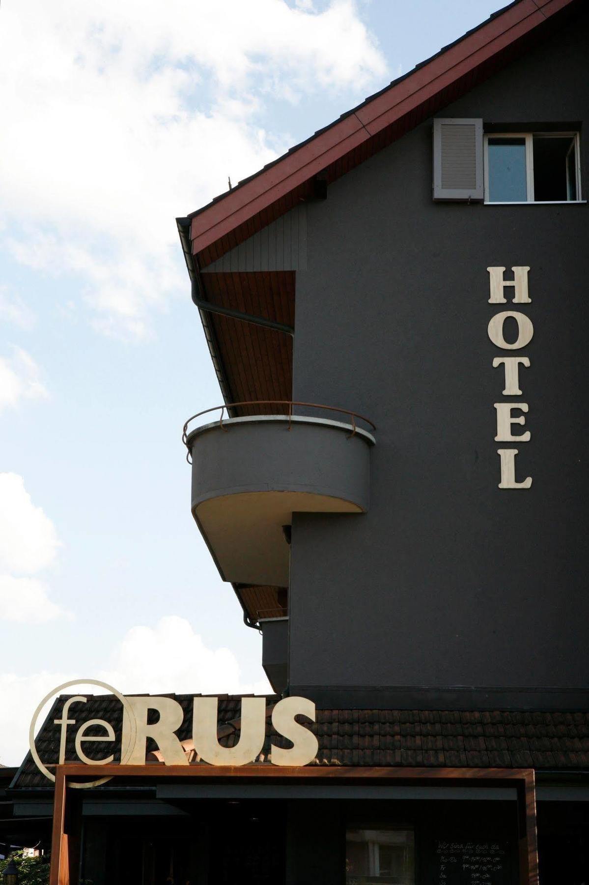 Ferus Hotel Rothenburg Esterno foto